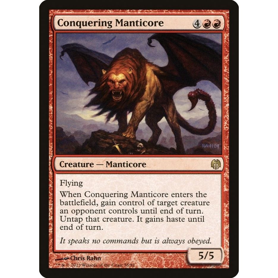 Image for Conquering Manticore (55) (DDL) - Magic: The Gathering