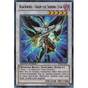 Image for Blackwing - Gram the Shining Star (YF04-EN001) - YuGiOh