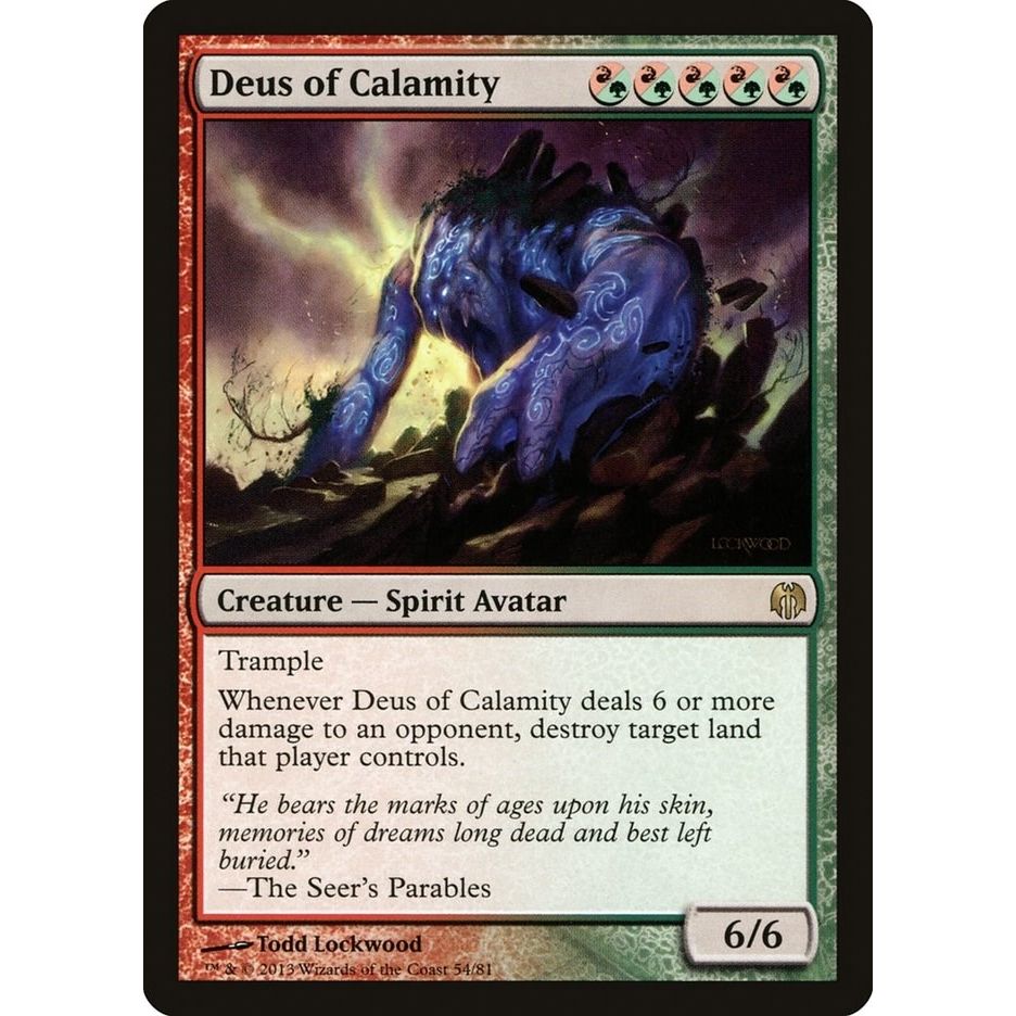 Image for Deus of Calamity (54) (DDL) - Magic: The Gathering