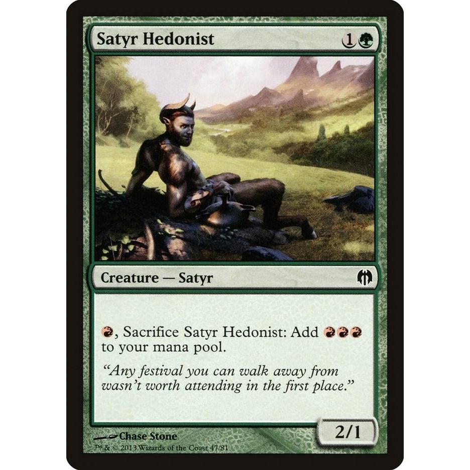 Image for Satyr Hedonist (47) (DDL) - Magic: The Gathering