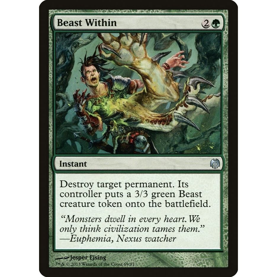 Image for Beast Within (69) (DDL) - Magic: The Gathering