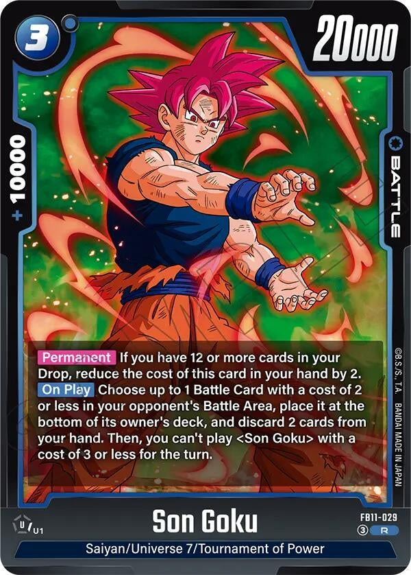Image for Son Goku - FB11-029 (FB11-029) (FB11) - Dragon Ball Super: Fusion World