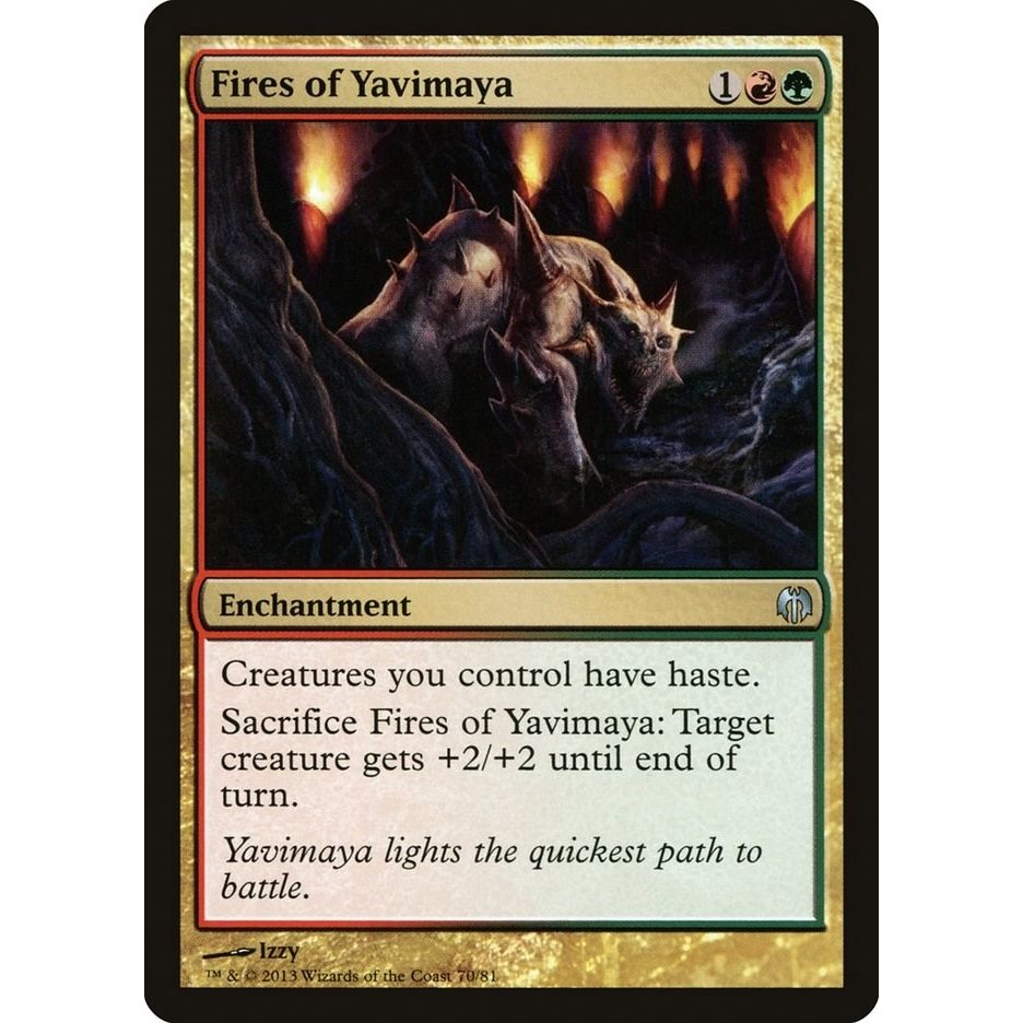 Image for Fires of Yavimaya (70) (DDL) - Magic: The Gathering