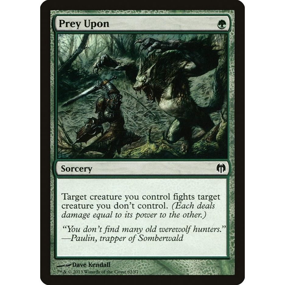 Image for Prey Upon (62) (DDL) - Magic: The Gathering