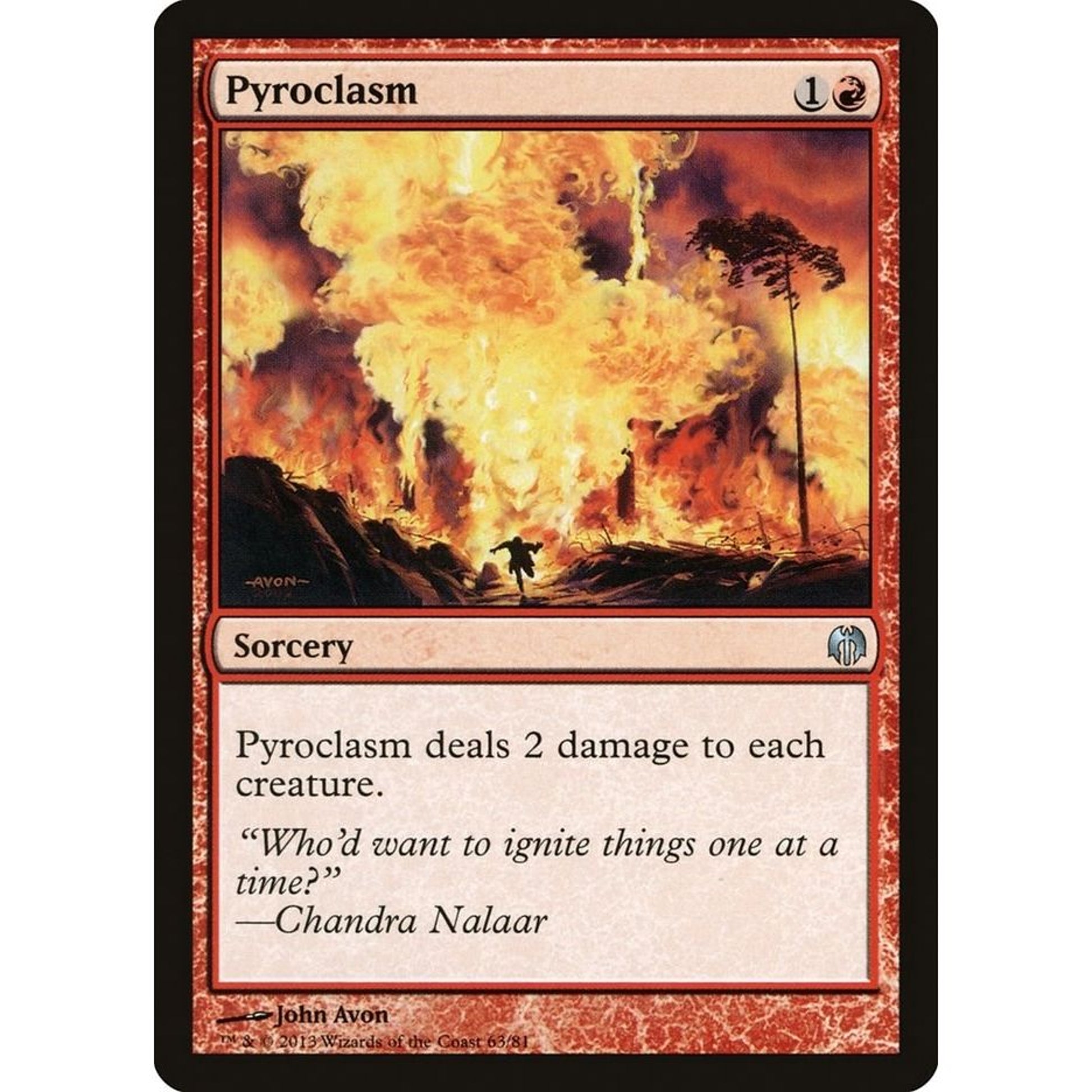 Image for Pyroclasm (63) (DDL) - Magic: The Gathering