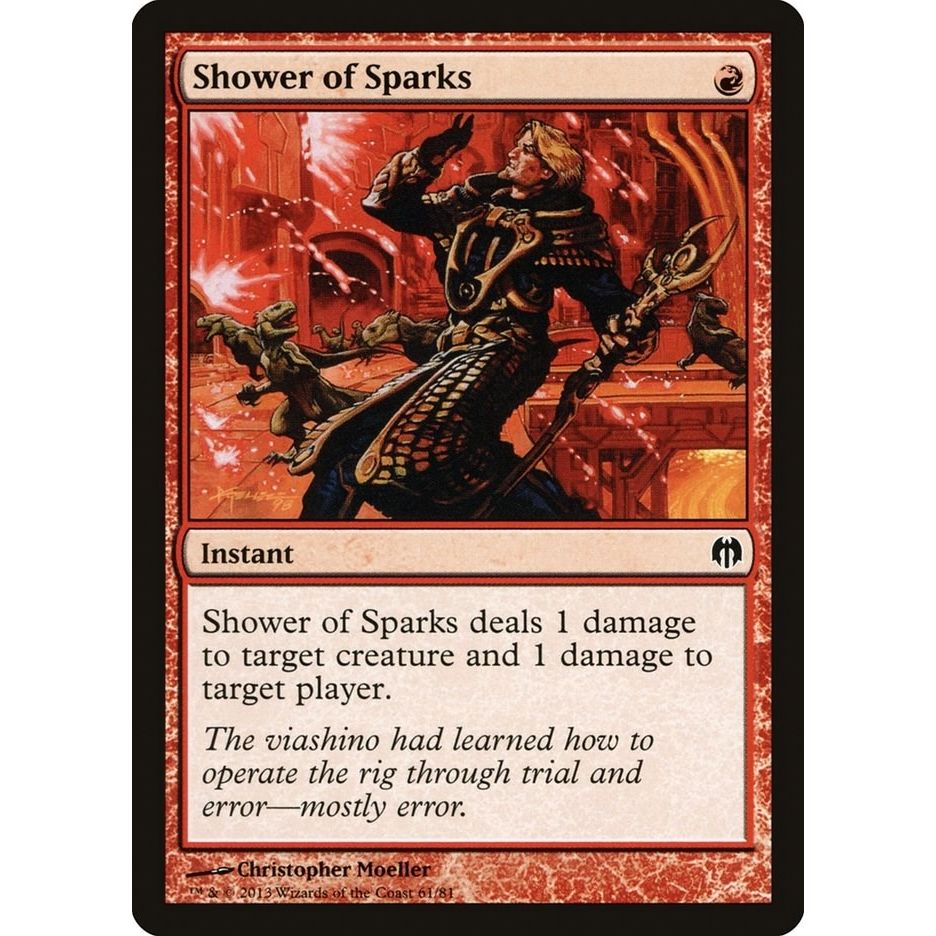 Image for Shower of Sparks (61) (DDL) - Magic: The Gathering