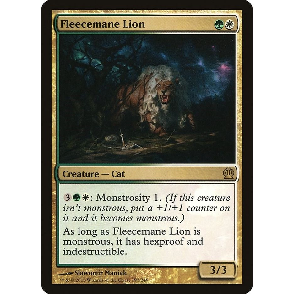 Image for Fleecemane Lion (193) (THS) - Magic: The Gathering