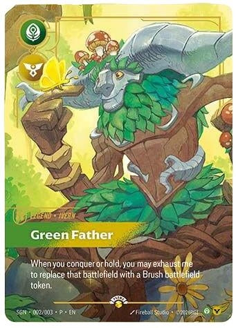 Image for Ivern, Green Father (002/003) (SGN) - Riftbound: League of Legends Trading Card Game