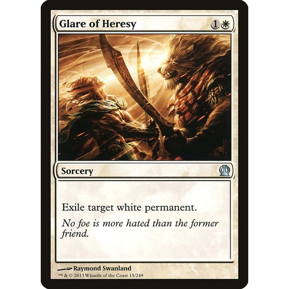 Image for Glare of Heresy (15) (THS) - Magic: The Gathering