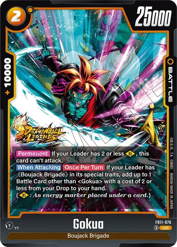 Image for Gokua (FB11-076) (FB11) - Dragon Ball Super: Fusion World