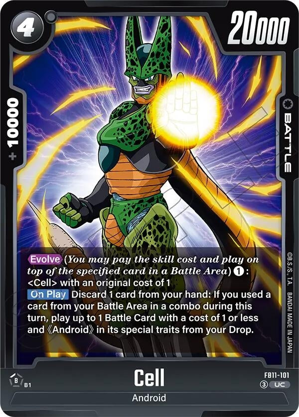 Image for Cell - FB11-101 (FB11-101) (FB11) - Dragon Ball Super: Fusion World