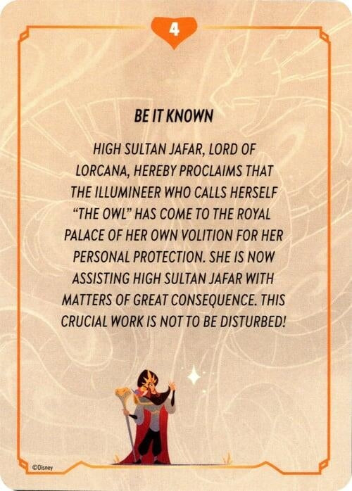 Image for Reign of Jafar Lore Card (4 of 19) (8) - Disney Lorcana