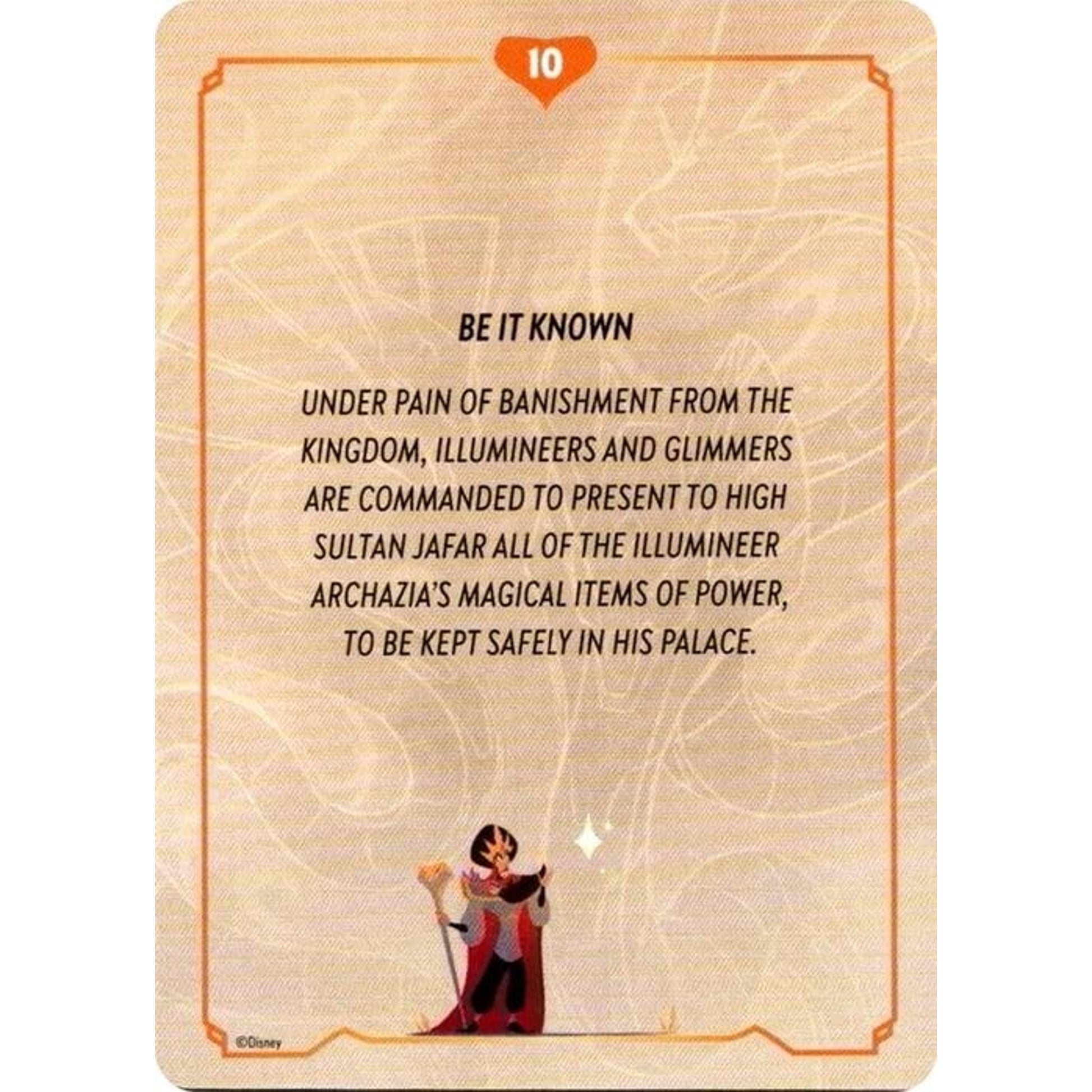 Image for Reign of Jafar Lore Card (10 of 19) (8) - Disney Lorcana