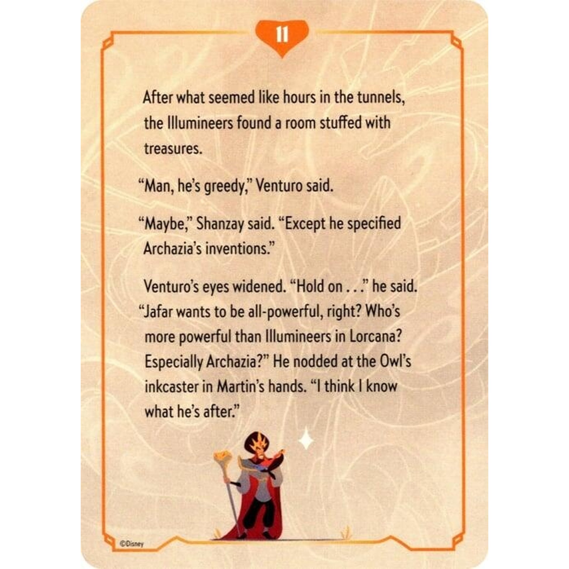 Image for Reign of Jafar Lore Card (11 of 19) (8) - Disney Lorcana
