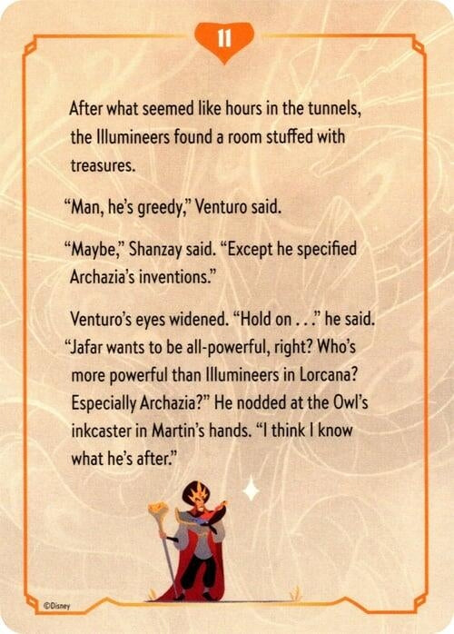 Image for Reign of Jafar Lore Card (11 of 19) (8) - Disney Lorcana