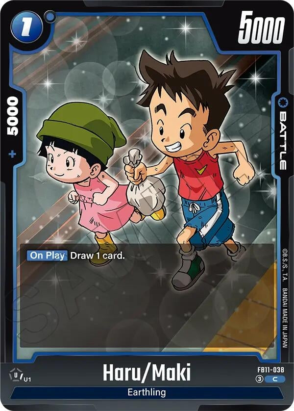 Image for Haru/Maki (FB11-038) (FB11) - Dragon Ball Super: Fusion World