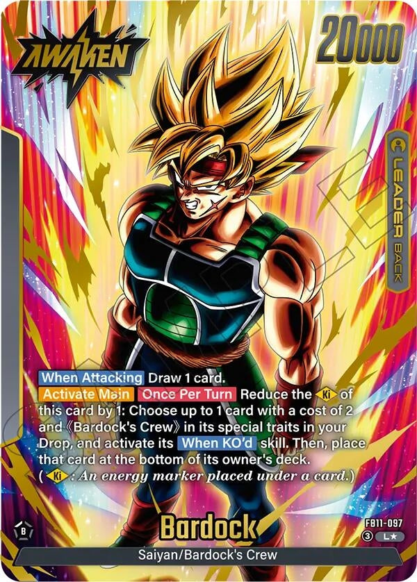 Image for Bardock - FB11-097 (Alternate Art) (FB11-097) (FB11) - Dragon Ball Super: Fusion World