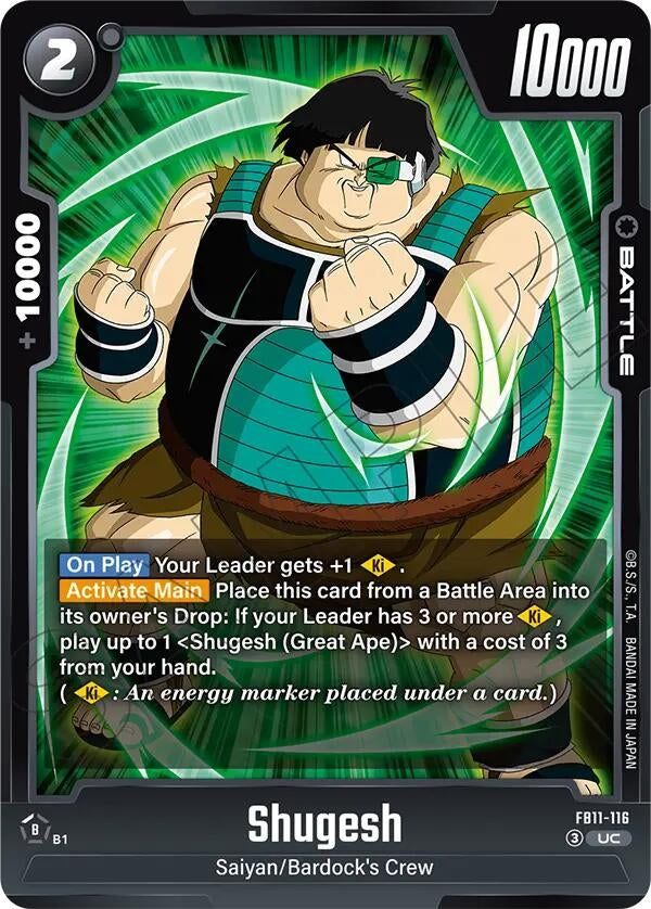 Image for Shugesh (FB11-116) (FB11) - Dragon Ball Super: Fusion World