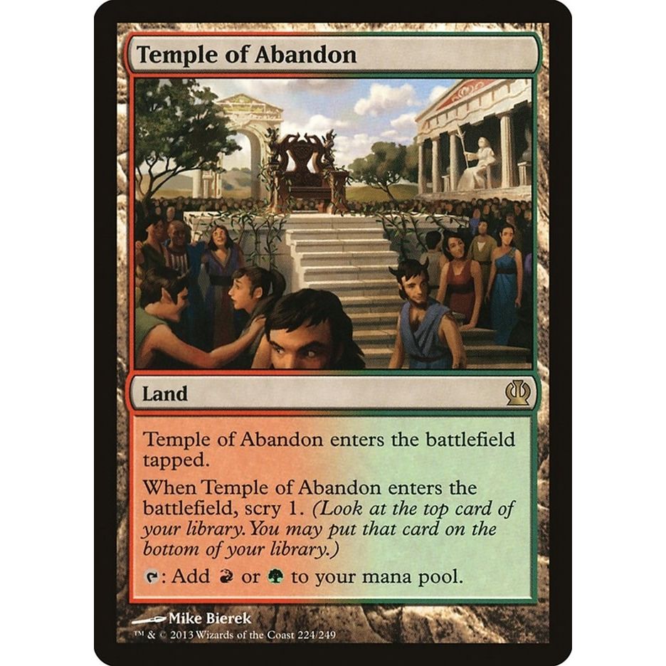 Image for Temple of Abandon (224) (THS) - Magic: The Gathering