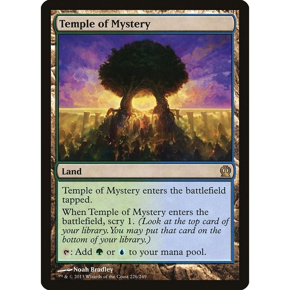 Image for Temple of Mystery (226) (THS) - Magic: The Gathering