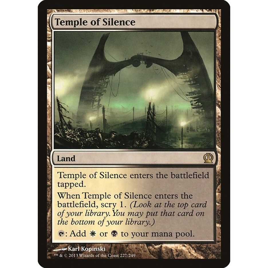 Image for Temple of Silence (227) (THS) - Magic: The Gathering