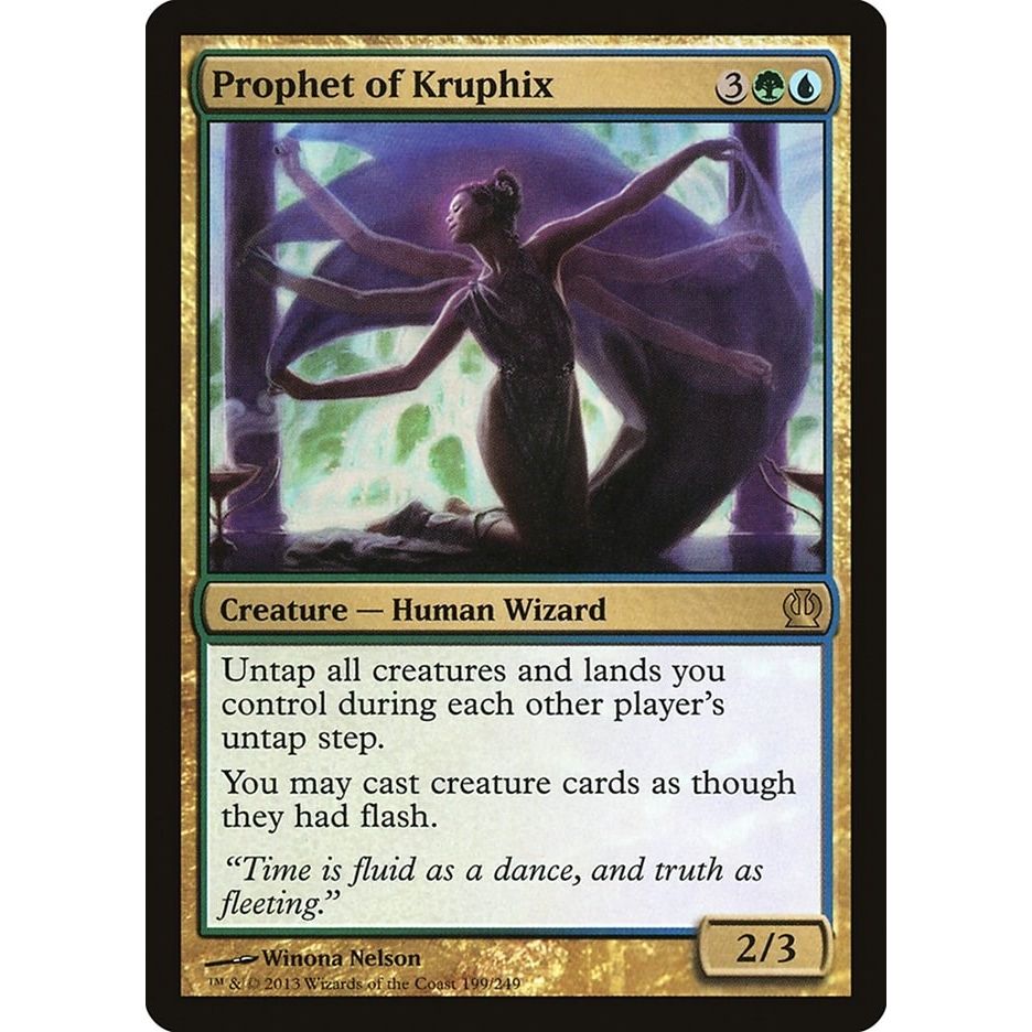 Image for Prophet of Kruphix (199) (THS) - Magic: The Gathering