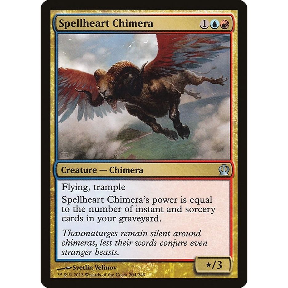Image for Spellheart Chimera (204) (THS) - Magic: The Gathering