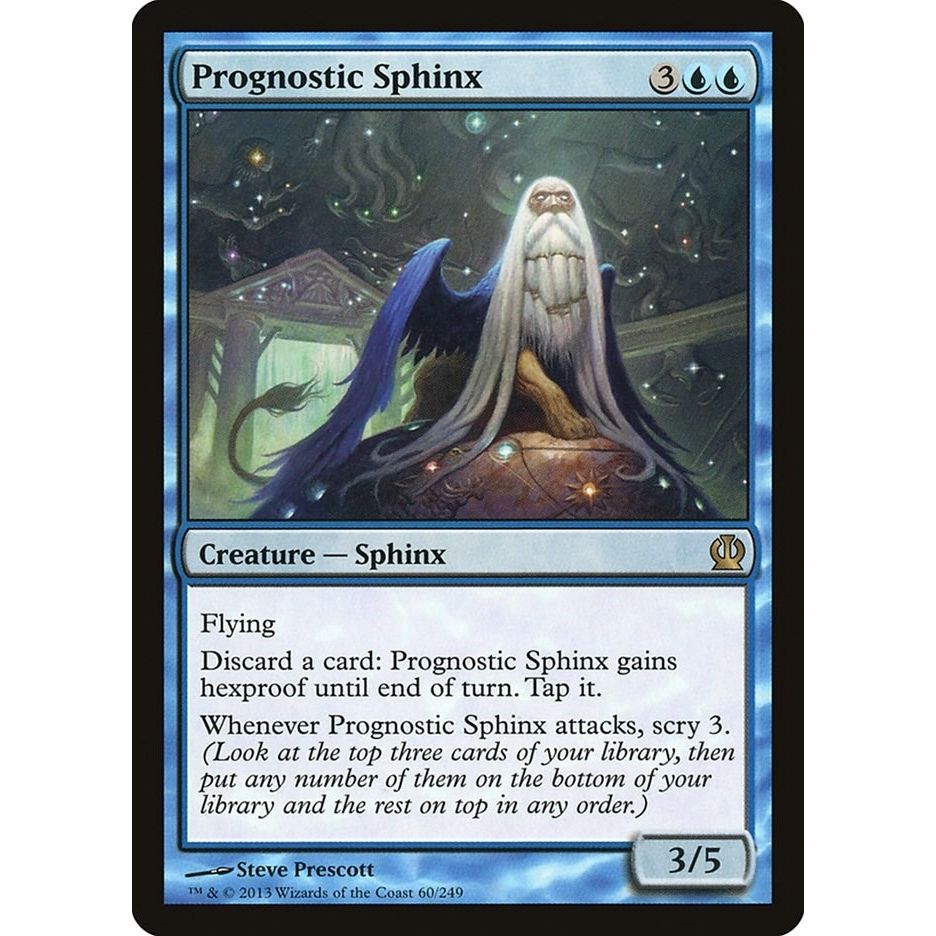 Image for Prognostic Sphinx (60) (THS) - Magic: The Gathering