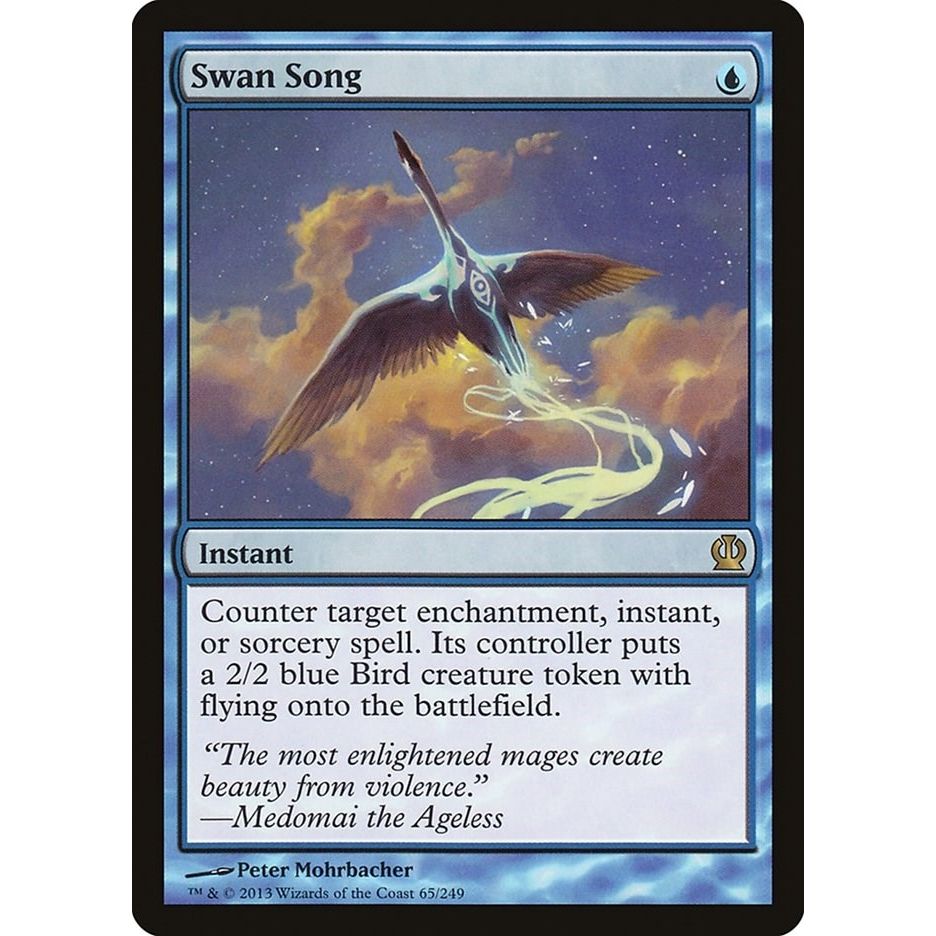 Image for Swan Song (65) (THS) - Magic: The Gathering