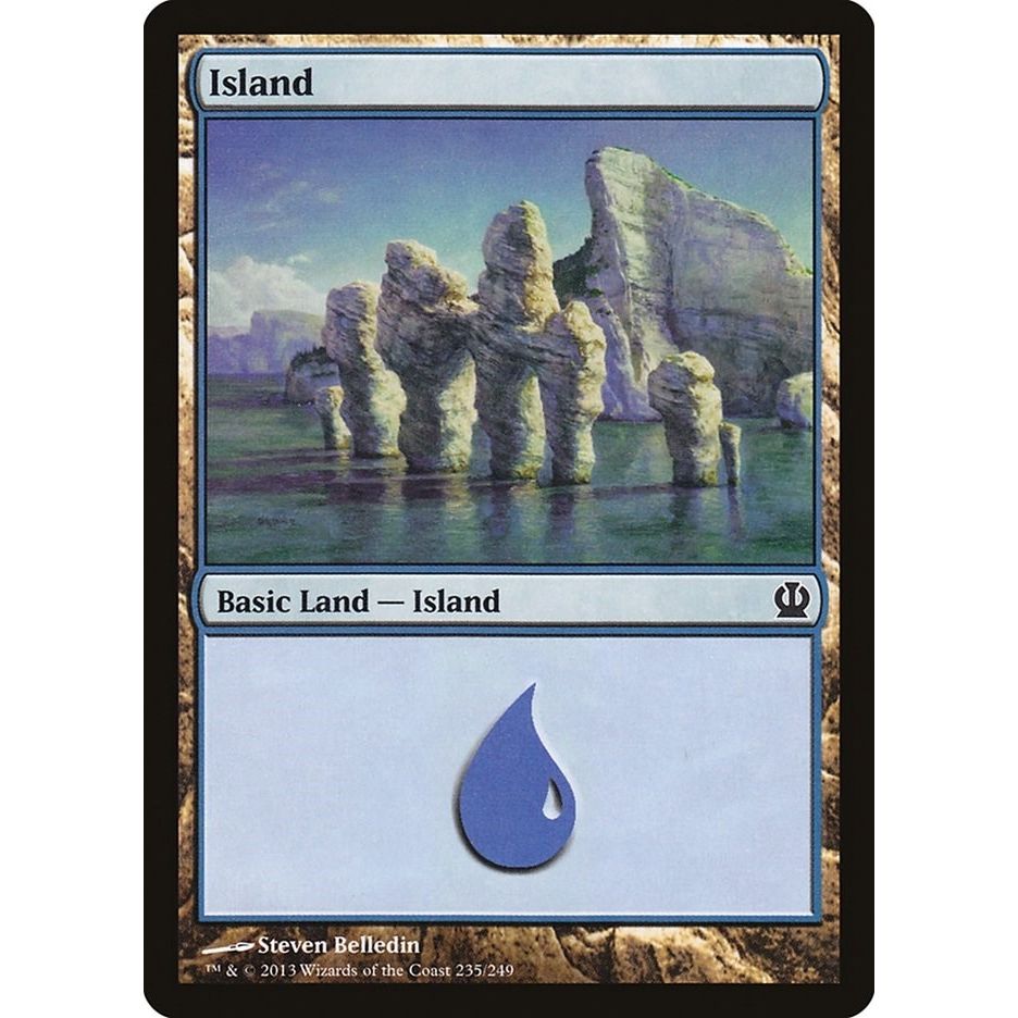 Image for Island (235) (235) (THS) - Magic: The Gathering