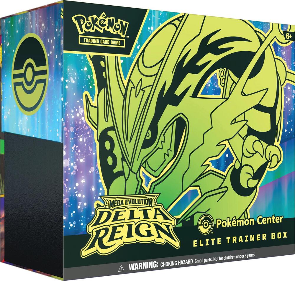 Pokemon TCG Mega Evolution Delta Reign Pokemon Center Elite Trainer Box