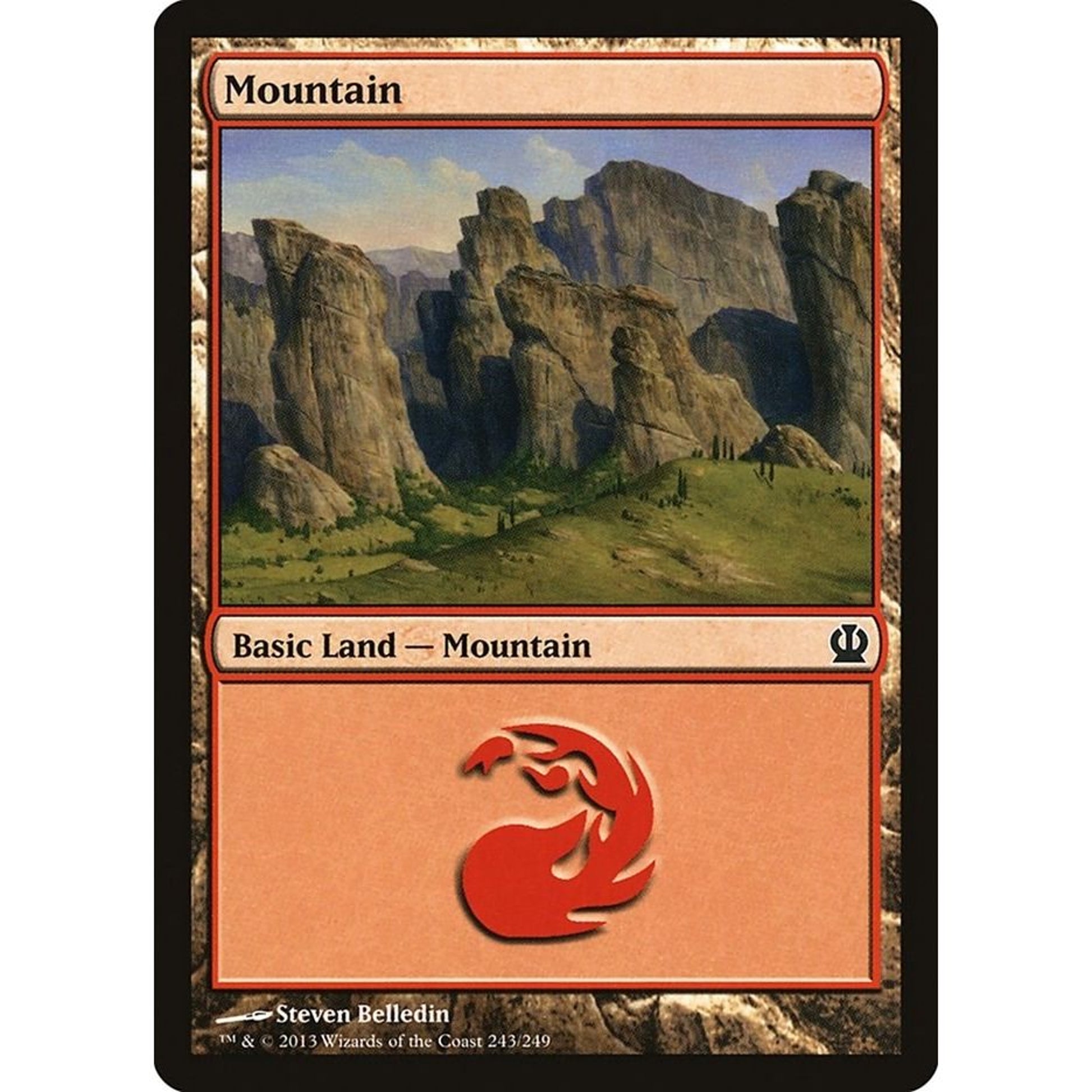 Image for Mountain (243) (243) (THS) - Magic: The Gathering