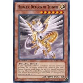 Image for Hieratic Dragon of Tefnuit (SDBE-EN010) (SDBE) - YuGiOh