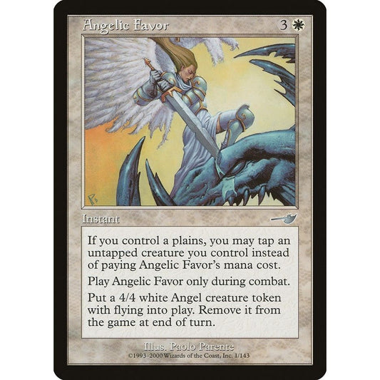 Image for Angelic Favor (1) (NMS) - Magic: The Gathering