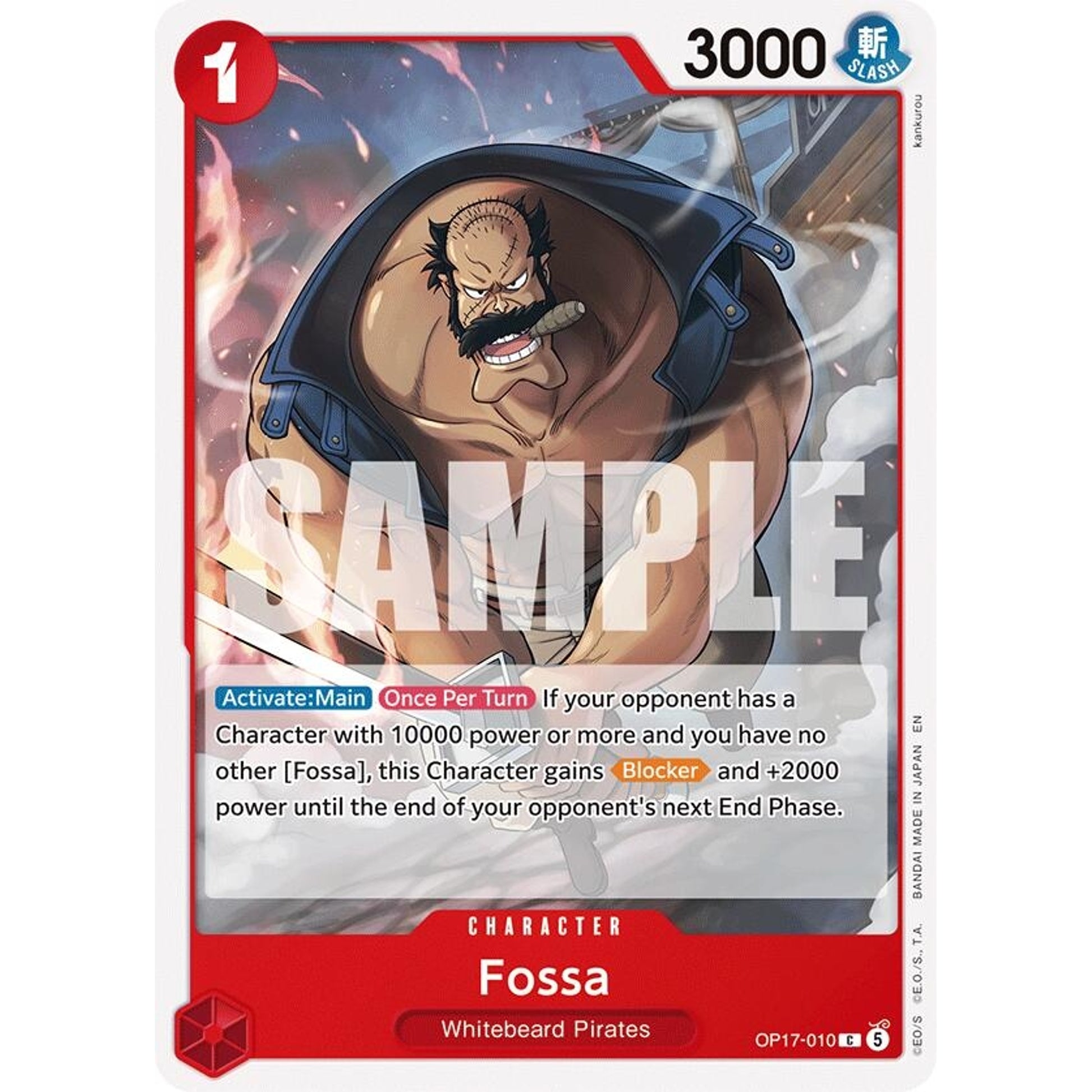 Image for Fossa (OP17-010) (OP17) - One Piece Card Game