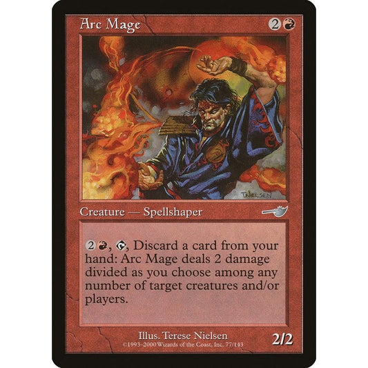 Image for Arc Mage (77) (NMS) - Magic: The Gathering