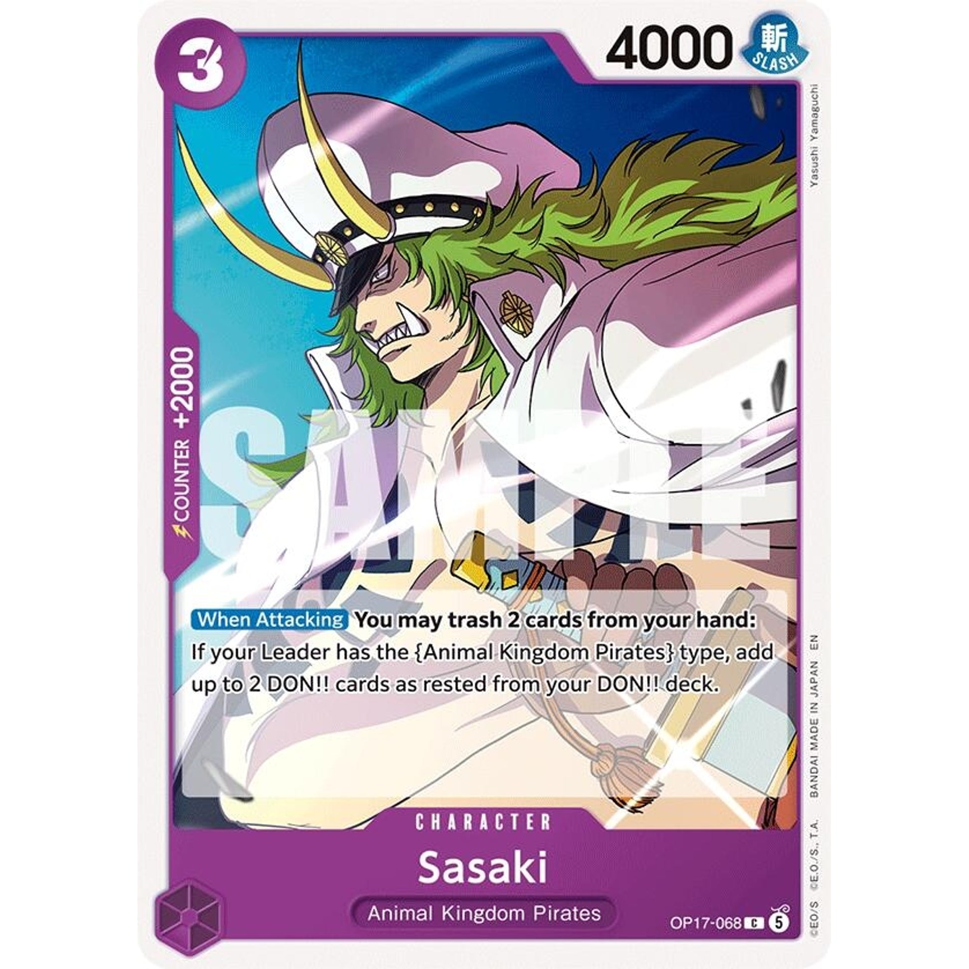 Image for Sasaki (OP17-068) (OP17) - One Piece Card Game