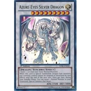Image for Azure-Eyes Silver Dragon (SDBE-EN040) (SDBE) - YuGiOh