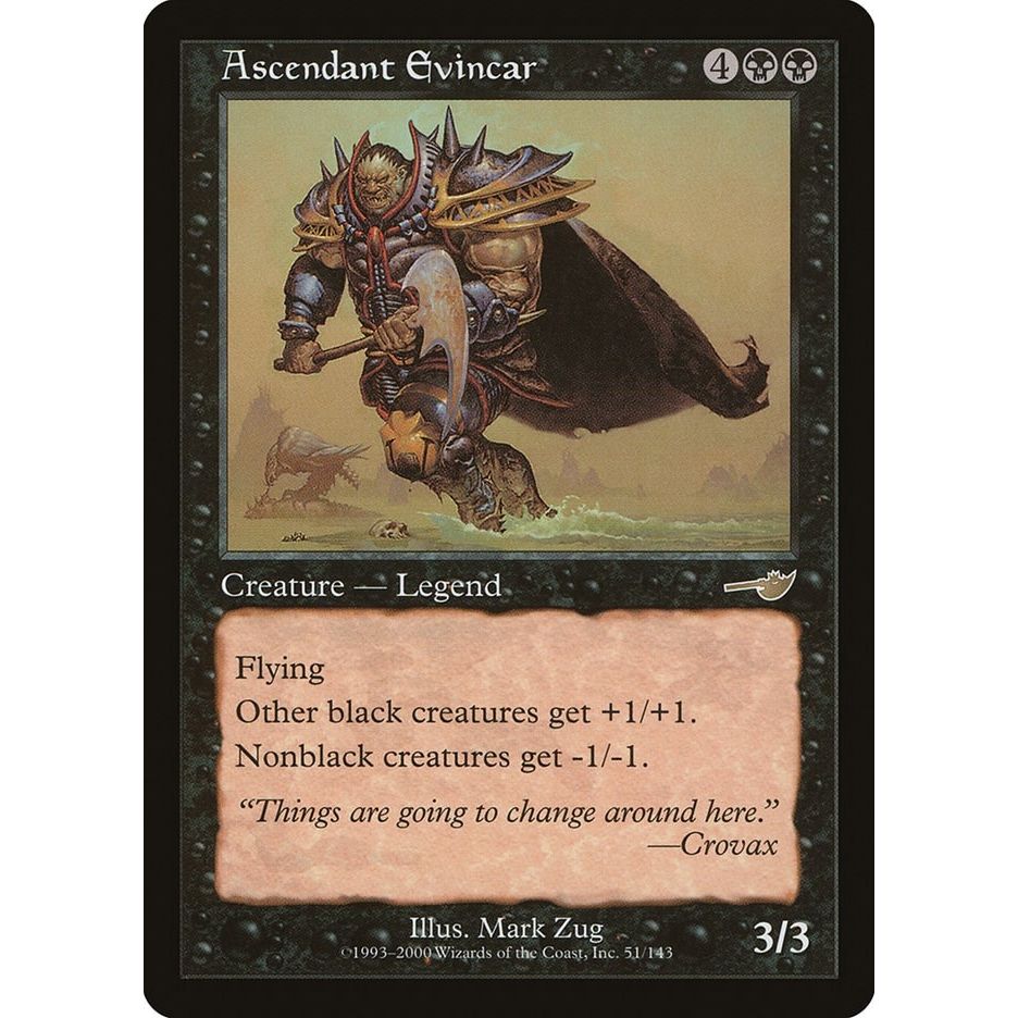 Image for Ascendant Evincar (51) (NMS) - Magic: The Gathering