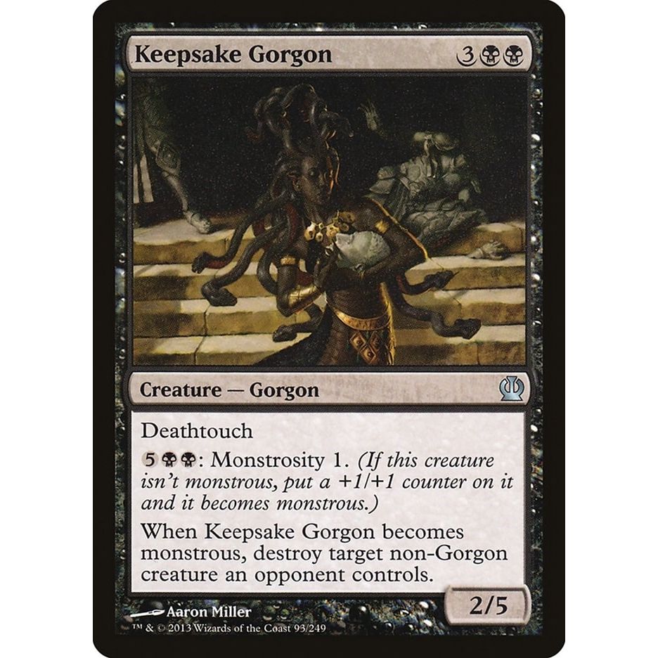 Image for Keepsake Gorgon (93) (THS) - Magic: The Gathering