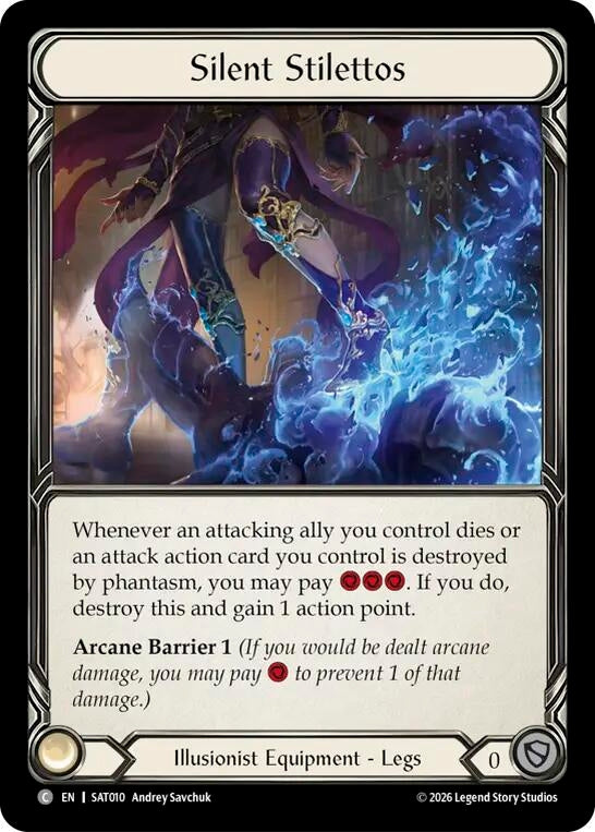 Image for Silent Stilettos (SAT010) (SAT) - Flesh and Blood TCG