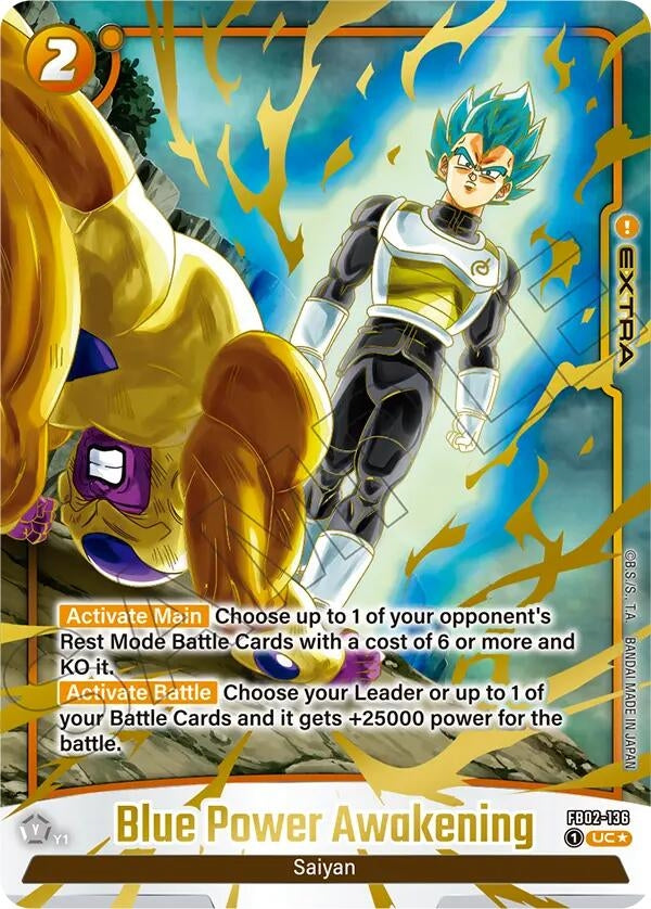 Image for Blue Power Awakening (2nd Anniversary Set) (FB02-136) (DBSFW_PR) - Dragon Ball Super: Fusion World