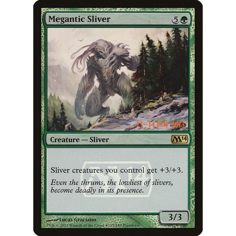 Image for Megantic Sliver (185) (PRE) - Magic: The Gathering