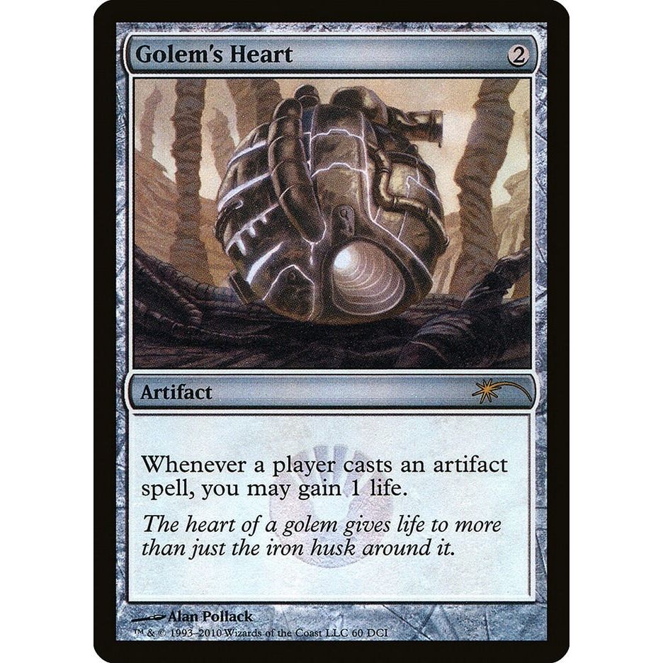 Image for Golem's Heart (60) (WPN) - Magic: The Gathering