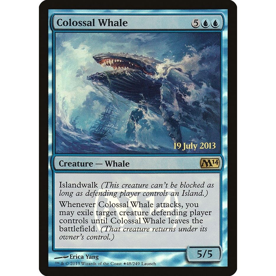 Image for Colossal Whale (48) (LARP) - Magic: The Gathering