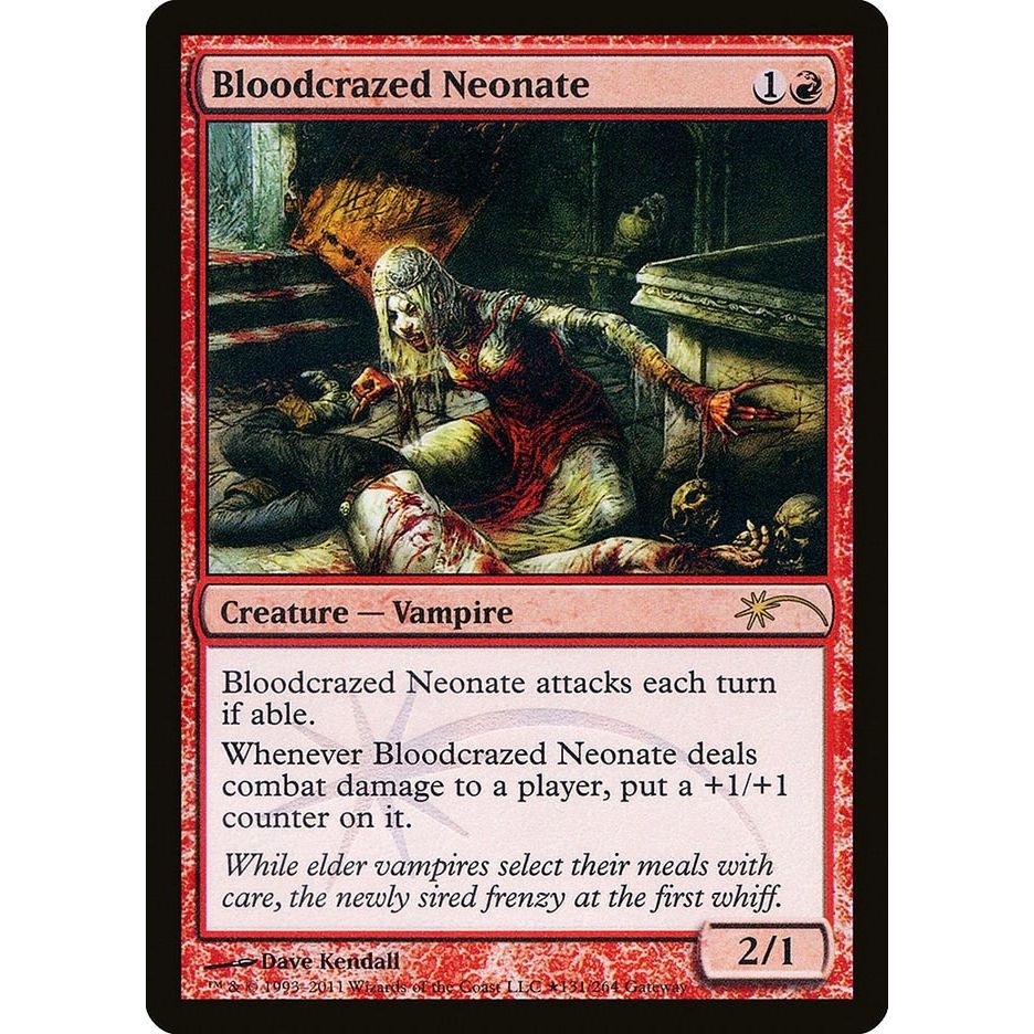 Image for Bloodcrazed Neonate (83) (WPN) - Magic: The Gathering