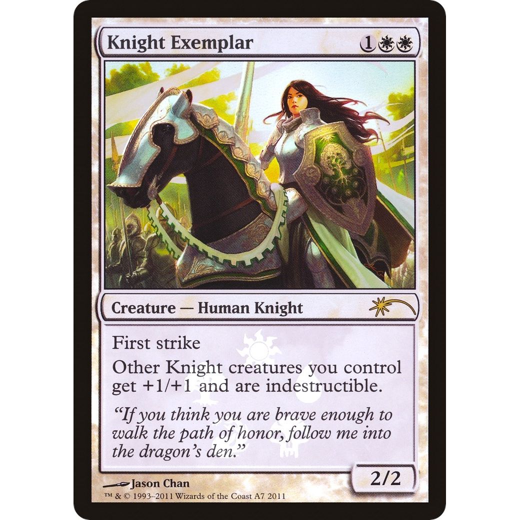 Image for Knight Exemplar (A7) (MEDIA) - Magic: The Gathering