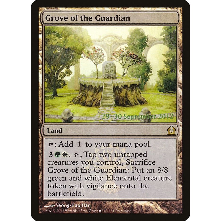 Image for Grove of the Guardian (240) (PRE) - Magic: The Gathering