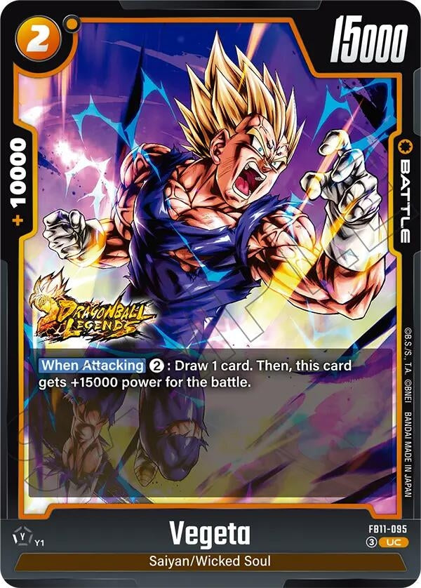 Image for Vegeta - FB11-095 (FB11-095) (FB11) - Dragon Ball Super: Fusion World