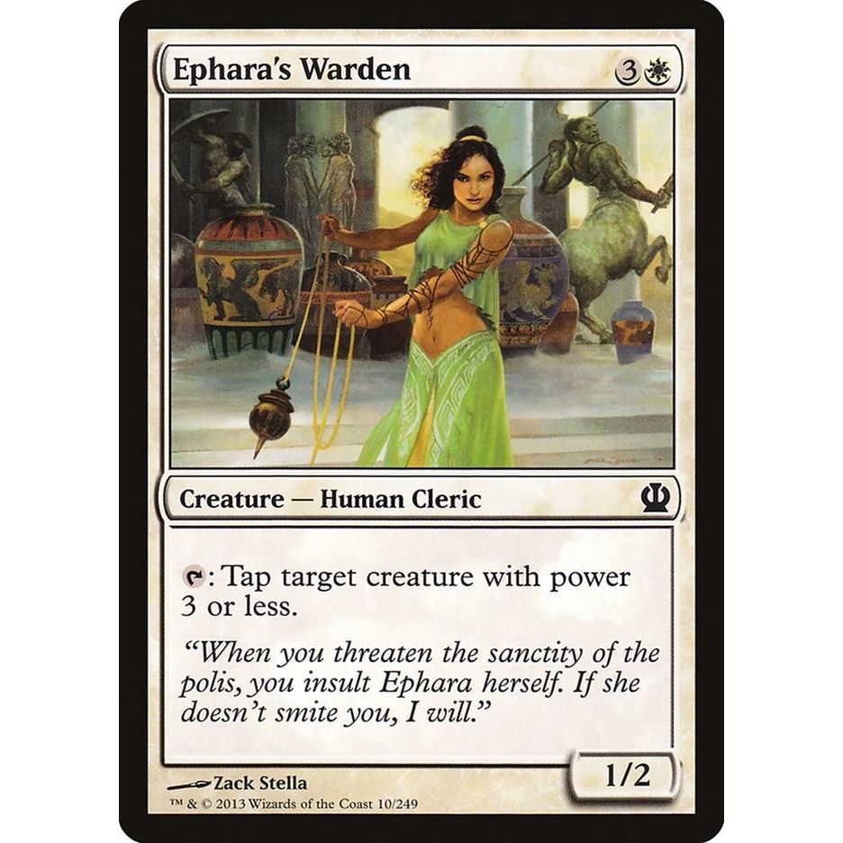 Image for Ephara's Warden (10) (THS) - Magic: The Gathering
